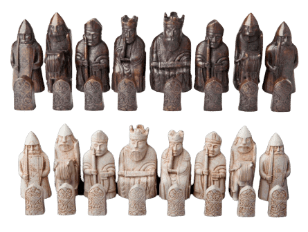 Lewis taflmenn heilt sett