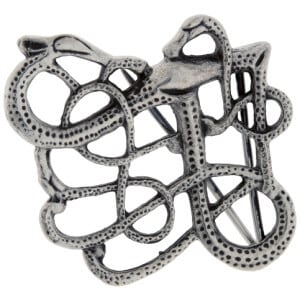 Úrnes næla í silfri