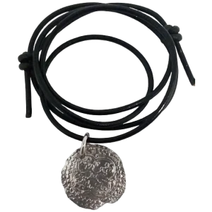 Hálsmen mynt úr silfri