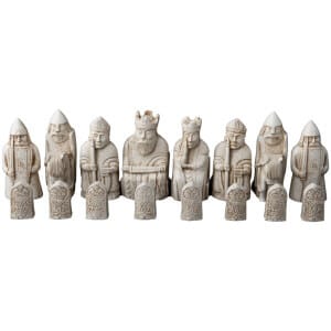 Hinir heimsfrægu Lewis taflmenn - stakir