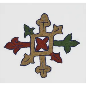 útsaumur kross refilsaumur