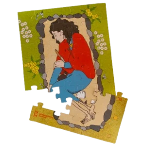 tvöfalt púsl gott báðu megin