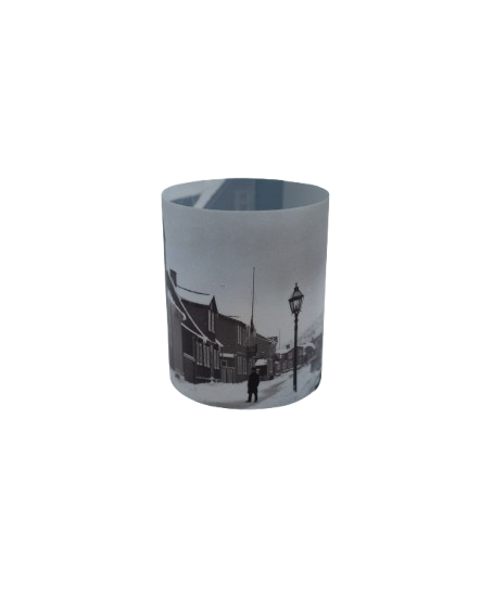 lækjargata við skólabrú kertalukt